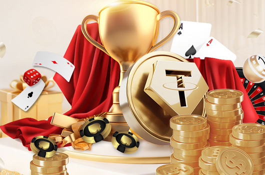 月底限定儲值用USDT．頭獎$100,000